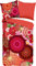 Hip Einzelbettbezug 135x200 cm Baumwollsatin Nr. 30094 rot