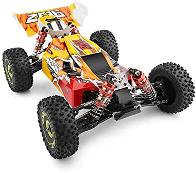 WLtoys 144010 144001 75KM/H 2.4G RC Car Brushless 4WD Electric High Speed Off-Road Remote Control Drift Toys for Children Racing 144010 1B 1500mah