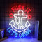 JFLLamp FUNK IT LET'S DRINK Neon Signs for Wall Decor Anchor Decor Neon Lights for Bedroom Led Signs Suitable for Man Cave Beer Bar Pub Restaurant Christmas 5V Usb Power, 14.5*16 Inch(Red+White+Blue)