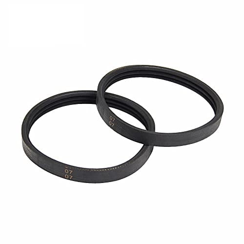 DSAINT 2 Stück Elektrohobel Antriebsriemen Gummi 3PJ Keilriemen for Black Decker KW712 TYP 1 / TYP 2