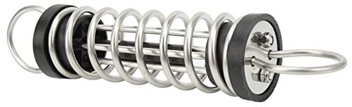 Molla di ormeggio, Molle di Ormeggio per Barche da 6x300 Mm Molle di Ormeggio per Barche Ammortizzanti In Acciaio Inossidabile 304