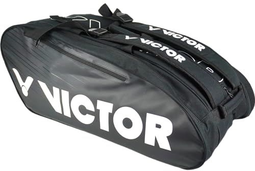 Victor Racket Bag Doublethermobag Badminton Tennis Squash Bag, Schwarz