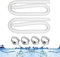 Anyingkai Ersatzschlauch Pool 32mm,Poolschlauch 32mm 1.5m,Poolpumpe Ersatzschlauch,Schwimmbadschlauch Ersatzschlauch,Ersatzschlauch für den Pool,Pool zubehör Schlauch 32mm,Pools Schlauch Zubehör