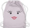 Turnbeutel Rucksack - Karneval & Fasching - Taschen - Partner Kostüm Milch und Schokolade Milky Partnerkostüm I Paar Kostüm Milky and Chocolate couple costume - Unisize - Pastell Rosa