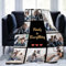 Geschenke für Mama,Personalisierte Fotodecke mit eigenem Foto Und Text,Personalisierte Decke mit Foto, Fotogeschenke für Sie Paare zur Jahrestag Weihnachten Geburtstag, Geburtstagsgeschenk Idee