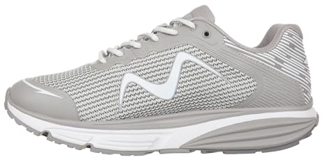 MBT Colorado X Sportschuhe für Damen im modernen Stil. Anatomische und Bequeme Laufschuhe. Physiologisches Schuhwerk mit Komfort und Stabilität durch Gebogene Sohle. Sneakers zum Laufen. Farbe Grau