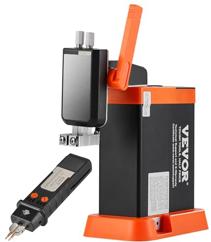 VEVOR Saldatrice a Punti a Batteria, Accumulatore di Energia da 14,5 kW con Penna per Saldatura 73B, Saldatura a Punti 801D 2 Modalità di Saldatura per Nichel Puro da 0,1-0,3 mm, Batterie