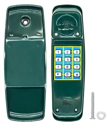 F Fityle Swing Set Phone Toys Child Climbing Frame Telephone Creative Treehouse Swing Set Accessory for Interactive Learning Ages 3+, Green