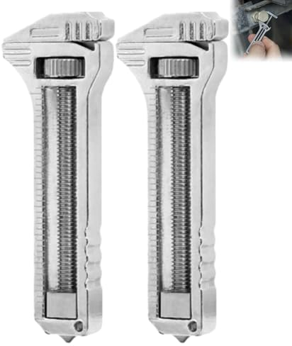 Multiherramienta Compacta De Titanio, Mini Herramienta Multiherramienta De Aleación for Preparación Diaria, Mini Llave Edc Gadgets, Abridor De Cerveza, Extractor De Clavos, Tamaño Compacto Ajustable (
