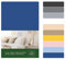 VelvetHome Topper Spannbettlaken 120x200cm 100% gekämmte Baumwolle Markenqualität Oeko-TEX 100 Bettlaken Spannbetttuch Jersey 120x200 Marine