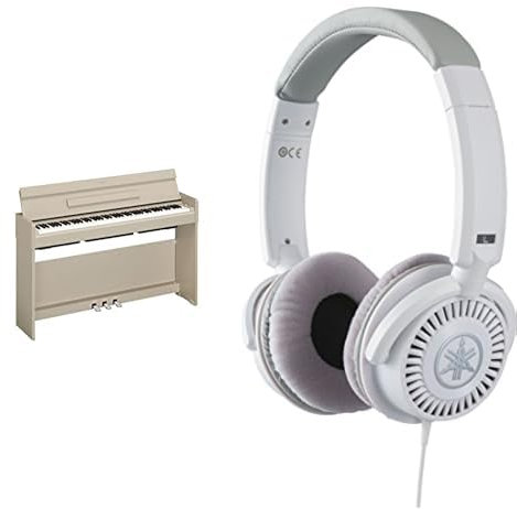 Yamaha Piano digital ARIUS YDP-S35: piano doméstico moderno y elegante para aficionados, incluido con auriculares HPH-150