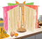 SPORWAY Essiccatore per pasta in legno: asciugabasta pieghevole in legno con 9 bracci rimovibili fino a 4,5 kg, versatile e riutilizzabile, supporto per pasta fatta in casa