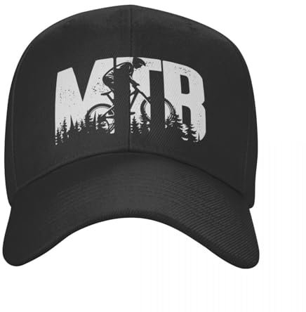 ORURYRTW Hüte sind warm und stilvoll Klassisches MTB Mountainbike Baseballkappe Männer Frauen Verstellbares Fahrrad Radfahrer Fahrt Papa Hut Performance Snapback Caps