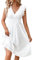 Robe Femme Chic Et Elegant Tenues Élégante Vetement Ete Robe Sexy Chic Plage Robe De Plage Robe Plage Robe Courte Grande Taille Mes Commandes Passées White L