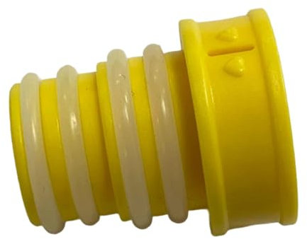 perfk Portable Bidet Cap Hand Sprayer Attachment Small Travel Bidet Cap for Water Bottles , Yellow