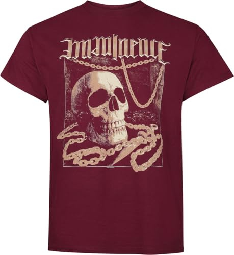 Imminence Skull Männer T-Shirt dunkelrot Band-Merch, Bands XL