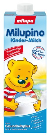 Milupa Milupino Kinder-Milch 12. Monat, tinkfertig, 12er Pack (12 x 1 l)