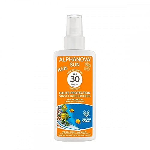 Alphanova Sun Crème solaire pour enfants avec protection SFP 30, de 125 ml