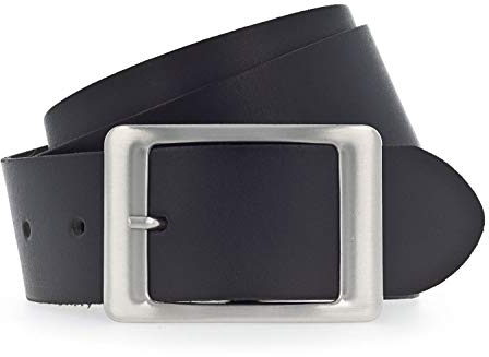 Vanzetti Classics Ledergürtel, 40 mm, W90, Schwarz