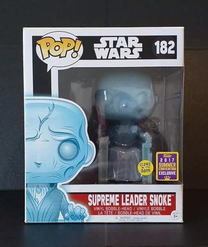 Funko Pop Star Wars: Episode 7 the Force Awakens-6 Holographic Snoke Collectible Figure - Summer Convention Exclusive