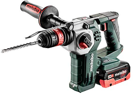 Metabo KHA 18 LTX BL 24 Quick 18V LiHD Accu SDS-plus combihamer set (2x 5,5Ah accu) in Metaloc - 2,2J - koolborstelloos
