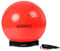 Original Pezziball Standard 75 cm rot m. Ballschale & Pumpe Kombi Gymnastikball