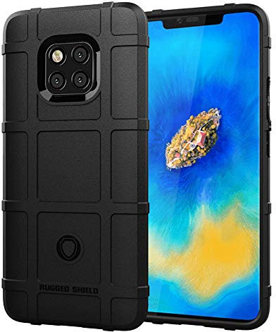 XMTON Huawei Mate 20 PRO 6.39 Custodia,Ultra Slim TPU Armor Cover Custodia con Tecnologia Air Cushion Antiurto Protezione Case per Huawei Mate 20 PRO Smartphone (Nero)