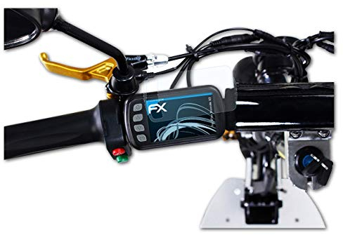 atFoliX Schutzfolie kompatibel mit eFlux Freeride X2 Folie, ultraklare FX Displayschutzfolie (2X)