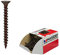 Masidef: Member of the Würth Group KW3134545BMP Vite Bronzate per Legno Tps Pozidriv Confezione da 100 Pezzi, Marrone (Bronzato), 4.5 x 45 mm