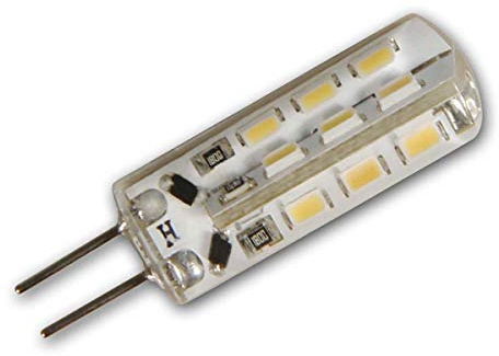 3er Pack G4 LED Birne Silicia warmweiß 120lm 360° 12V LED Einbauspot G4, LED Leuchtmittel G4-Sockel, Halogenersatz