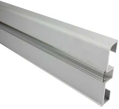 tktrading24 B-Ware - C01 LED Aluprofil silber Sockelleiste - 2m klar