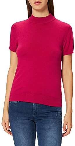 United Colors of Benetton Maglia Lupetto M/M 102MD2543 Maglione, Fucsia 04L, XS Donna