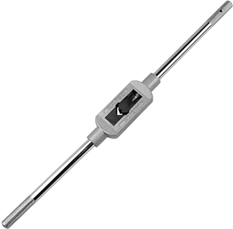 Rennie Tool M9 - M27 Adjustable Tap Wrench Handle x 475mm Long | Tap Holder for HSS Hand Taps, Machine Taps & Reamers. Thread Tapping & Thread Cutting Tool Accessory 9mm To 27mm