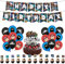 Birthday Party Decorations Roblox Balloons Happy Birthday Banner Cake Cupcake Toppers for Kids Gaming Theme Birthday Party Decor Supplies