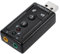 Adaptador de audio de tarjeta de sonido externa USB de 7.1 canales