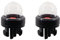 MCHNIC 2x Kraftstoffpumpe Primer pumpe für Stihl Husqvarna McCulloch Echo Ryobi MTD Homelite Poulan Motorsäge