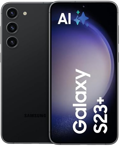 Samsung Galaxy S23+ AI-Android-Smartphone, 512GB, 4.700mAh Akku, Smartphone ohne Vertrag Phantom Black inkl. 36 Monate Herstellergarantie [Exklusiv bei Amazon]