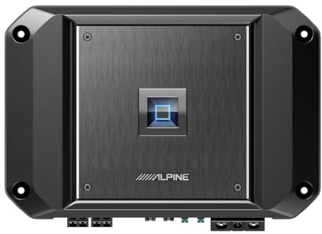 Alpine R2-A60F R-Series 4-Channel Amplifier - 150W x 4 at 2-Ohm, Hi-Res Certified