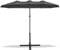 MaxxGarden Parasol Double XXL Système d'inclinaison - 460 x 270 cm - Parasol droit - Parasol Résistant Haute Qualité - Anthracite