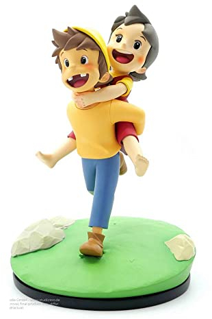 LMZ Collectibles Heidi Statuette Animiert! Heidi & Pierre 24 cm