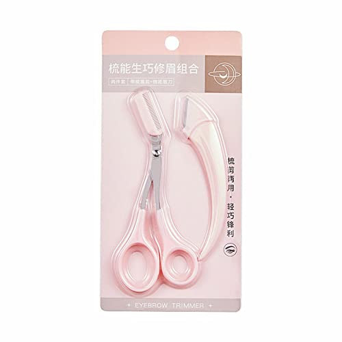 Eyebrow Scissors With Comb Makeup Remover Makeup Tools Hair Removal Grooming Plastic Trimmer Eyelashes Radio Frequency compatible with Machine