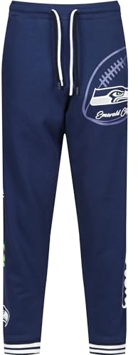 Recovered Seattle Seahawks - Emerald City - NFL Sweatpants Dunkelblau - M