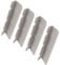 Hiraith 4Pcs PVC Inflatable Boat Seats Hook Clip Bracket for Inflatable Rubber Dinghy Raft Yacht Kayak Rowing Boat Accessories (Gray)