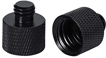 Gewindeadapter 5/8 Zoll Buchse auf 1/4 Zoll 3/8 Zoll Stecker für Mikrofonständer Stativ Mikrofonhalter Kameraschraube Adapter Gewinde Stativ Schraubadapter 5/8 Buchse auf 1/4 3/8 Stecker für Mikrofon