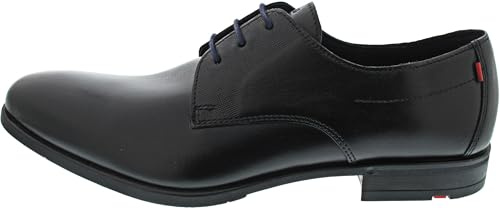 LLOYD Scarpe stringate da uomo Rubin, scarpe da lavoro da uomo, Nero , 46 EU