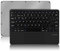 Teclado Touchpad Español Ñ Bluetooth Inalámbrico Súper Delgado para iOS Apple iPad Tablet, Android Samsung, Huawei, Lenovo, Windows, para Todos los Dispositivos con Bluetooth, Negro