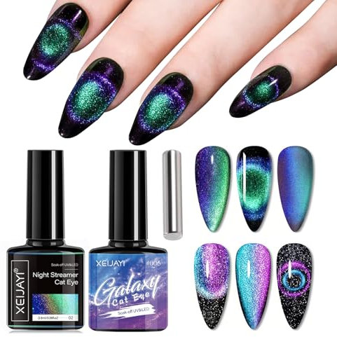 GZSYY UV Nagellack Cat Eye UV Gel Magnet Nagellack UV 9D Cateye Cat Eye Magnet for Nails