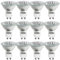 WinDerMo GU10 Halogen Leuchtmittel 50W, Halogenlampen GU10 Dimmbar 12 Stück, Glühlampen GU10 2700K Warmweiß, Halogen 50W 230V Glühbirne, Halogen Reflektor 50x53mm, Halogen Spot Deckenglühbirnen 500LM