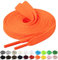 Handshop 2 pares de cordones planos para zapatillas 10mm ancho 20 colores, cordones anchos para zapatillas deportivas, zapatillas de skate Naranja Neón 137 cm