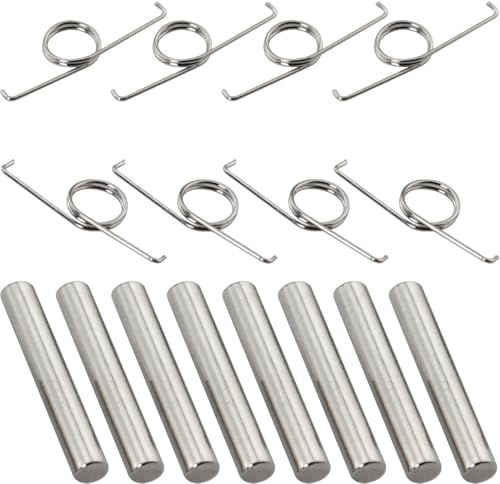 MEETOOT 16PCS PS5 Controller L2/R2 Trigger Spring and Cylinder Set Metal Replacement Part Game Repair Accessories